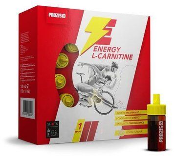 Жиросжигатель Prozis Energy L-Carnitine 3000 Shots 10x10 ml Lemon 444740 фото