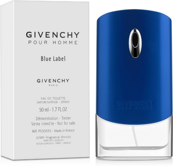 Туалетна вода Givenchy Blue Label Pour Homme 50 ml Тестер 725886 фото