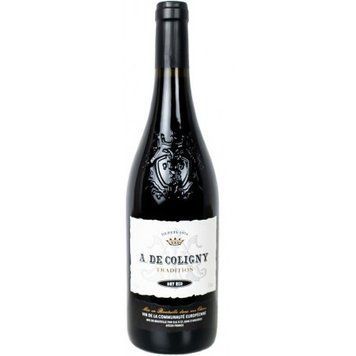 Вино A. De Coligny Red Dry, червоне, сухе, 0.75л 11% (WHS3760010297407) 1216131 фото