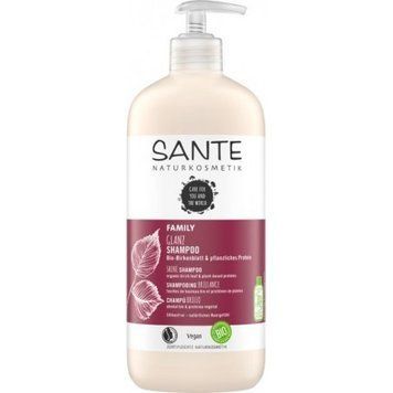 Sante Family Organic Birch Leaf & Plant Protein Shine Shampoo БІО-Шампунь рослинні протеїни та березове листя 500 ml 895628 фото