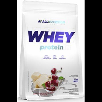 All Nutrition Whey Protein 908 g /27 servings/ White Chocolate Cherry 582825 фото