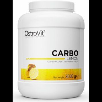 Гейнер OstroVit Carbo 3000 g / 60 servings / lemon 1161120 фото