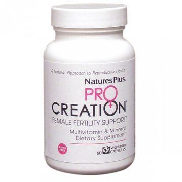 Natures Plus ProCreation Female Fertility Support 60 caps Мультикомплекс для поддержки женской репродуктивной системы 492025 фото