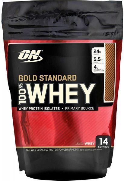Протеїн Optimum Nutrition 100% Whey Gold Standard 454 g / 14 servings / Strawberry 442420 фото