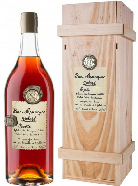 Арманіяк Delord Bas-Armagnac 1963 gift box 40% 0.7 л (WHS3324113719633) 1214933 фото