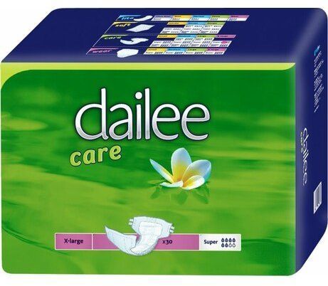 Dailee Care Super Extra Large Подгузники для взрослых дышащие 30 шт. 1144930 фото
