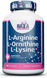 Haya Labs L-Arginine/L-Ornithine/L-Lysine L-аргінін L-орнітин L-лізин 100 капсул 1080999 фото 1