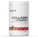 OstroVit Collagen + Vitamin C Коллаген с витамином С 400 g /40 servings/Raspberry Mint Lemonade 970785 фото 3