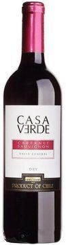 Вино Casa Verde Cabernet Sauvignon, червоне, сухе, 0.75л 13% (DIS7808765713226) 1179274 фото