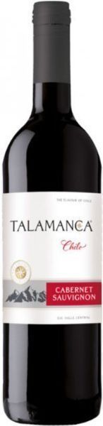 Вино Talamanca Cabernet Sauvignon Valle Central DO, червоне, сухе, 0.75л 13% (PRV4006542009019) 1217481 фото