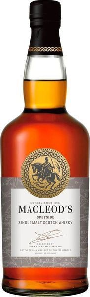 Віскі MacLeod's Speyside Single Malt Scotch 40% 0.7 л (5010852003796) 1344666 фото