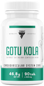 Trec Nutrition Gotu Kola 90 tab / 90 servings 1087125 фото