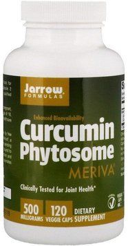 Jarrow Formulas Curcumin Phytosome Meriva 500 mg 120 Veggie Caps Куркумин 534498 фото