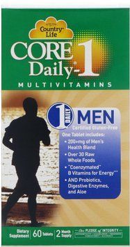 Country Life Country Life Core Daily-1 Multivitamins Men 60 Tabs Мультівітаміни для чоловіків 533264 фото