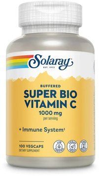 Solaray Super Bio Vitamin C 1000mg - 100 Veg Capsules 1452609 фото