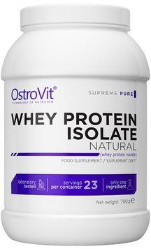 Протеин OstroVit Whey Protein Isolate 700 g /23 servings/ Raspberry 936962 фото