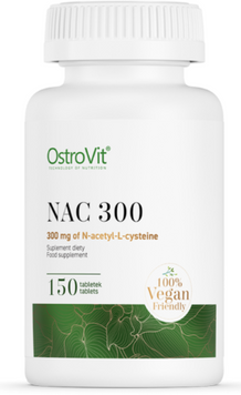 OstroVit NAC N-ацетил-L-цистеин 300 мг 150 таблеток 1072881 фото
