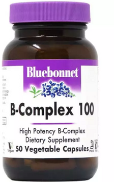 Bluebonnet Nutrition B-Complex B-комплекс 100 50 вегетаріанських капсул 1052361 фото