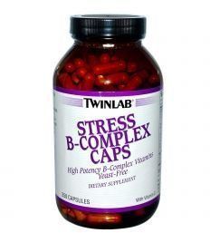 Twinlab Stress B-Complex Вітаміни групи В (комплекс) 250 капсул 926262 фото