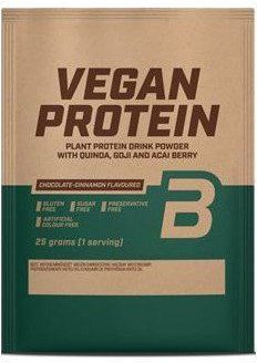Протеин BioTechUSA Vegan Protein 25 g /sample/ Chocolate Cinnamon 620484 фото