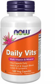 Now Foods Daily Vits Multi - 120 Veg Capsules 1454343 фото