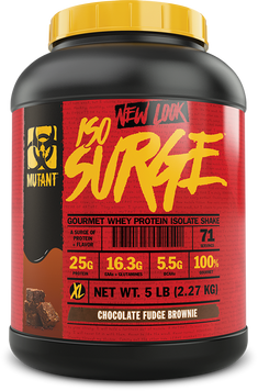 Протеин Mutant Iso Surge 2270 g /73 servings/ Chocolade Fudge Brownie 690176 фото