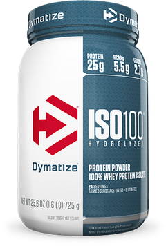 Протеин Dymatize ISO-100 725 g /24 servings/ Natural Chocolate 584091 фото