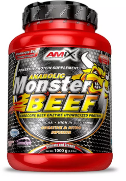 Протеин Amix Anabolic Monster Beef Protein 1000 g / 30 servings / vanilla-lime 1024215 фото