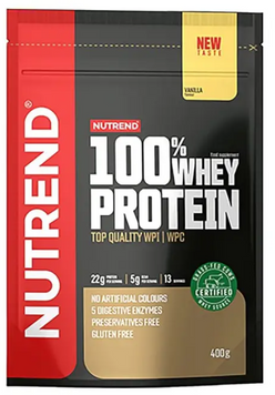 Протеин Nutrend 100% Whey Protein 400 g / 13 servings / vanilla 1156846 фото