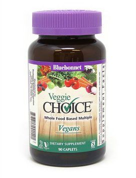 Bluebonnet Nutrition Veggie Choice, 90 Caplets (BLB0154) 659820 фото