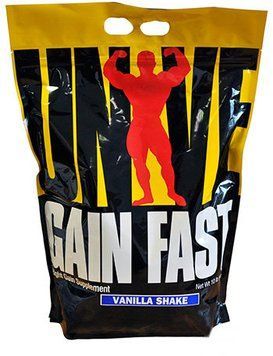Гейнер Universal Nutrition Gain Fast 3100 5900 g /26 servings/ Vanilla 504460 фото