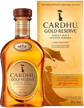 Виски Cardhu Gold Reserve, 0.7л 40% (BDA1WS-WSM070-044) 1172974 фото