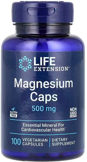 Life Extension Magnesium Caps 500 mg 100 Veggie Caps Магній 534606 фото