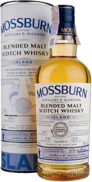 Виски Mossburn Island Blended Malt Scotch Whisky, 46% 0.7л (MAR5060033847114) 1150899 фото