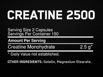 Креатин Optimum Nutrition Creatine 2500 Caps 200 capsules/100 servings/Unflavored 386054 фото