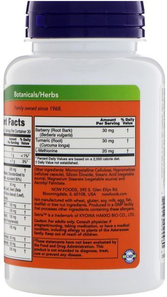Now Foods Liver Refresh Veg Capsules 90 caps (NOW-02448) 554346 фото