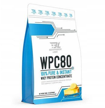 Протеїн Bodyperson Labs WPC80 - 900g Lemon cheesecake 1459641 фото