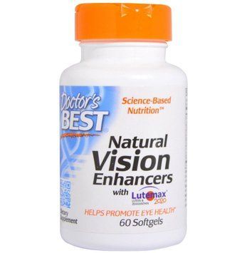 Doctor's Best Natural Vision Enhancers with Lutemax 60 caps Натуральна формула для поліпшення зору 492311 фото