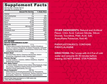 BSN N.O.-Xplode 3.0 1,1 кг - fruit punch 378562 фото