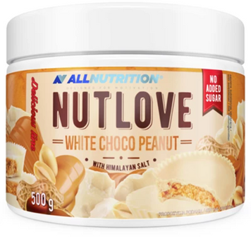 Крем для десертов Allnutrition Nutlove White Choco Peanut 500 g / 20 servings / Himalayan Salt 1089614 фото
