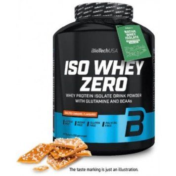 Протеїн BioTechUSA Iso Whey Zero 2270 g /75 servings/ Salted Caramel 990115 фото