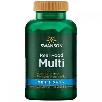 Swanson Ultra Real Food Multi Men's Daily Мультівітаміни на кожен день для чоловіків 90 веганських капсул 776360 фото