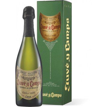 Шампанське Juve y Camps Reserva de la Familia Gran Reserva Brut Nature, gift box (0,75 л) (BW9420) 440075 фото