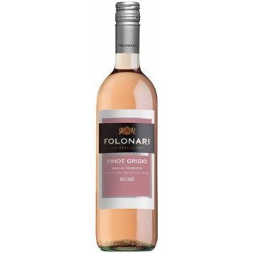 Вино Folonari Pinot Grigio Rose Pavia Igt белое сухое 0.75л (VTS2527360) 740657 фото