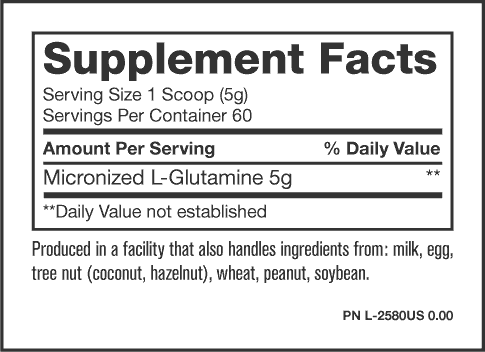 Mutant Glutamine 300 g /60 servings/ Unflavored 719522 фото