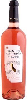 Вино 770 Miles Zinfandel Rose рожеве 0.75 л (WHS3263280102414) 819135 фото
