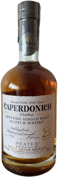 Виски Caperdonich Peated 25 уо 58.1% в коробке 0.7 л (STA0500029961392) 1210429 фото