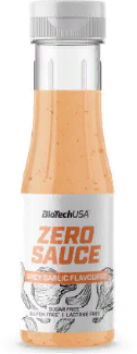 Низкокалорийный соус BioTechUSA Zero Sauce 350 ml /23 servings/ Spicy Garlic 690282 фото