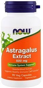 Now Foods Astragalus Extract 500 mg 90 veg caps 417193 фото