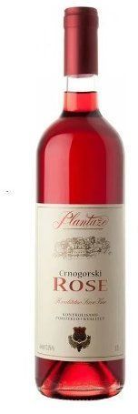 Вино Plantaze Crnogorski Rose рожеве сухе 12.5% (0.75 л) (AS8000019397210) 1147130 фото